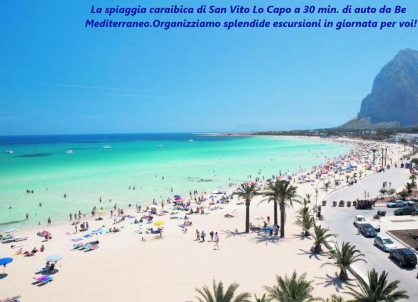 Be Mediterraneo, In Centro Sul Mare - In The Center Beach Front - 80 Mq ตราปานี ภายนอก รูปภาพ